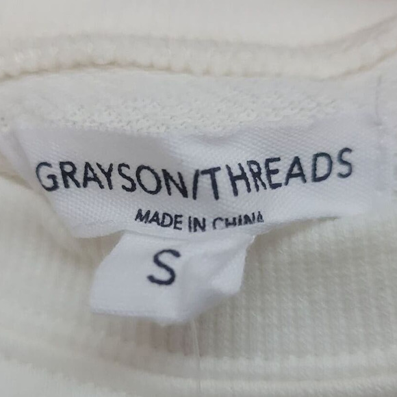 Grayson Threads Women's SM Skull Crew Neck Long Sleeve Graphic Sweatshirt Dress - Picture 7 of 11